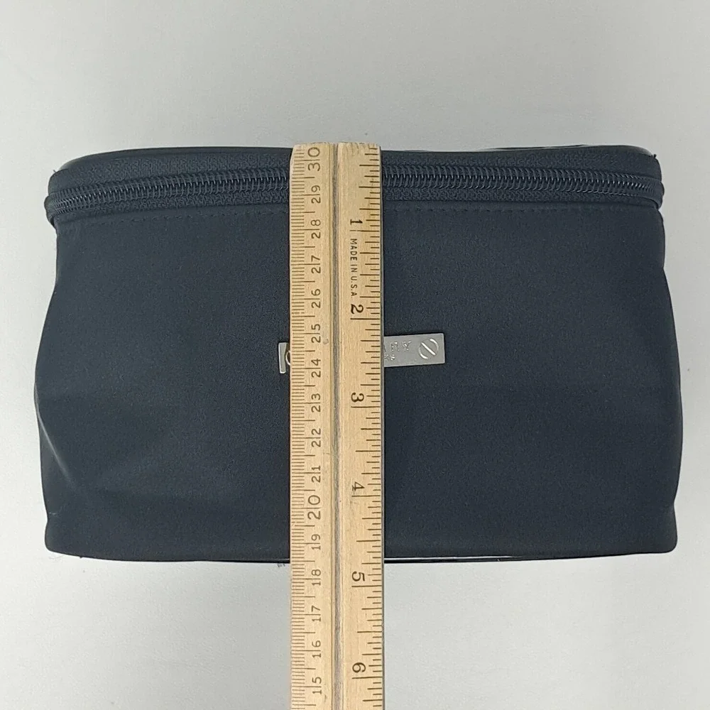 Burberry Fragrances Black  Zip Travel Pouch Toiletry Makeup Bag Small
